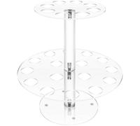 Muteitt Support De Cornet De Crème Glacée, Présentoir De Cône De Gaufre À 2 Niveaux, Plateau De Collation pour Mariage, Support De -Corn À Sushi en Rouleau À Main pour Restaurant