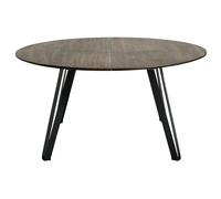 MUUBS Table à manger Space Ø 150 cm Chêne fumé