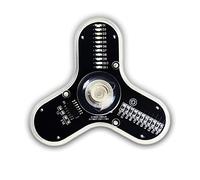 Muuoeou Kit de Bricolage Électronique LED Fingertip Gyro Manufacture DIY Kit de Soudure Diode Colorée Electronic Training Set SMD Welding