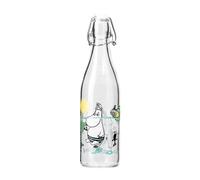 Muurla Bouteille de verre Moomin 0.5 l Fun in the water