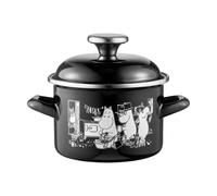 Muurla Marmite émaillée Mumin avec couvercle haut 1.5 L Cuisine
