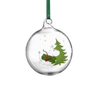 Muurla MOOMIN | Noël | Boule en verre | Épicéa | 9 cm