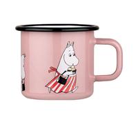 Muurla Mug émaillé Maman Moumine 37 cl Rose