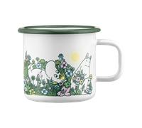 Muurla Mug en émail Moomin 37 cl In the garden