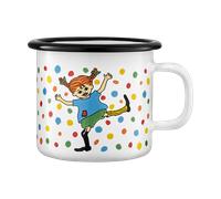 Muurla Mug en émail Pippi 2.5 dl Hoppsansa