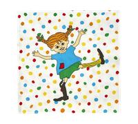 Muurla Serviettes Pippi 33x33 cm. lot de 20 Hoppsansa