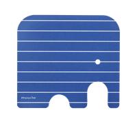 Muurla Sous-verre Elephant 11x10 cm Blue