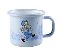 Muurla Tasse émaillée bleue Emil 1.5 dl Bleu clair
