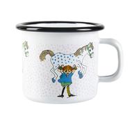 Muurla Tasse en émail Fifi et le cheval 2.5 dl Blanc