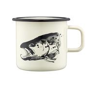 Muurla Tasse en émail Teemu Järvi x Muurla 55 rochet & truite