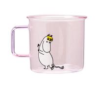 Muurla Tasse en verre Snorkmaiden 35 cl Rose