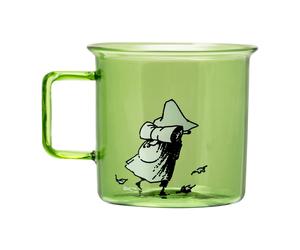 Muurla Tasse en verre Snufkin 35 cl Vert