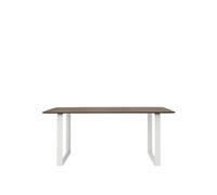 Muuto 70/70 Table à Manger 170x85 Chêne Fumé/ Blanc