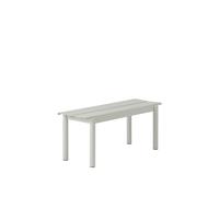 Muuto Banc Linear Steel - gris - 110 cm