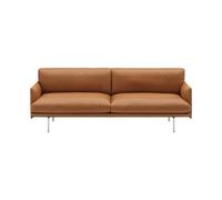 Muuto - Canapé 3 places ou + Marron