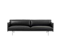 Muuto - Canapé 3 places ou + Noir
