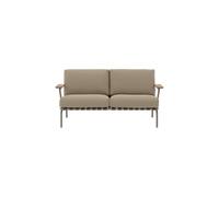 Muuto Canapé Settle 2 places Ribbed Weave 5 Taupe