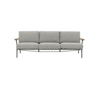 Muuto Canapé Settle 3 places Ribbed Weave 2 Dark green