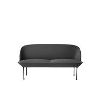 Muuto Canapé Oslo 2 places Steelcut 180-Dark grey