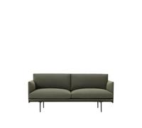 Muuto Canapé Outline 2 places Fiord 961-Green