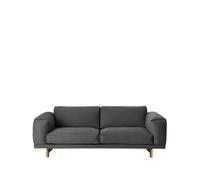 Muuto Canapé Rest Canapé 2 places remix 163 grey-pieds en chêne