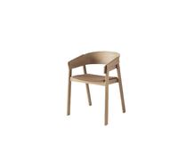 Muuto Chaise Cover rembourrée - chêne