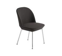 Muuto Chaise d’appoint Oslo revêtement textile Ocean 50-Chrome