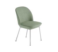 Muuto Chaise d’appoint Oslo revêtement textile Still 941-Chrome