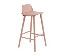 Muuto Chaise de bar Nerd 75 cm Tan rose