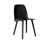 Muuto Chaise de table à manger Nerd noir