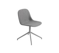 Muuto Chaise Fiber Side - Base pivotante - Remix 133 - châssis gris