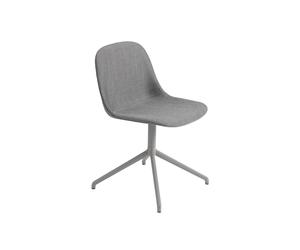 Muuto Chaise Fiber Side - Base pivotante - Remix 133 - châssis gris