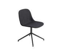 Muuto Chaise Fiber Side - Base pivotante - Remix 183 - châssis noir