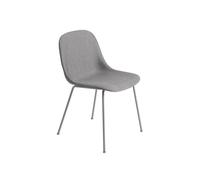 Muuto Chaise Fiber Side - Cadre tubulaire - Remix 133 - châssis gris