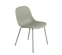 Muuto Chaise Fiber Side Chair Dusty green (plastic)