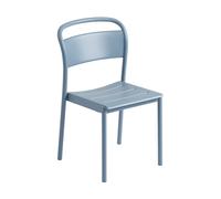 Muuto Chaise Linear steel side chair Pale blue