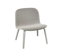 Muuto Chaise lounge recouverte de textile Visu Steelcut trio 133-Grey