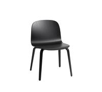 Muuto Chaise Visu Wide Black-Black wood