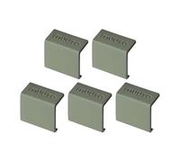 Muuto Clips Mini stacked 2.0. paquet de 5 vert