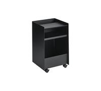 Muuto Folded Trolley desserte ouverte Noir. 37.4x61.5x37.2 cm