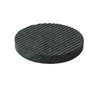 Muuto Dessous-de-plat Groove marbre vert petit