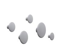Muuto Dots Cintres Bois Gris 5 Pcs.