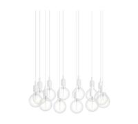 Muuto E27 Pendant Cluster 12 suspension Blanc
