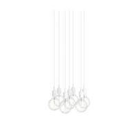 Muuto E27 Pendant Cluster 7 suspension Blanc