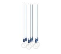 Muuto E27 Pendant Cluster 7 suspension Pale blue