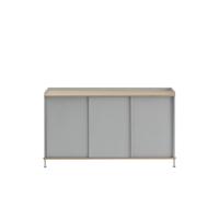 Muuto Enfold Armoire 148x45 Chêne/ Gris
