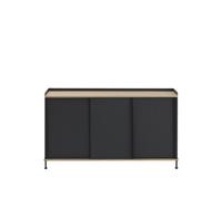 Muuto Enfold Armoire 148x45 Chêne/Noir Anthracite