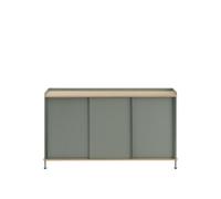 Muuto Enfold Armoire 148x45 Chêne/Vert Poudré