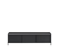 Muuto Enfold Armoire 186x45 Noir/ Noir Anthracite
