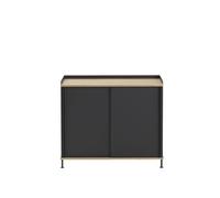 Muuto Enfold Sideboard - oak/anthracite - 100 x 45 cm